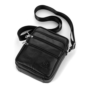 Men's <strong>Side</strong> <strong>Bag</strong> <strong>Small</strong> Shoulder Strap Crossbody <strong>Bag</strong> Leather Men's Genuine Leather Crossbody Messenger <strong>Bag</strong> - Product Image 2