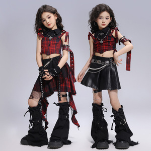 Veste de <span class=keywords><strong>danse</strong></span> jazz pour filles, style équipe, pour enfants et femmes, tenue de <span class=keywords><strong>danse</strong></span> de rue cool pour filles, costume de <span class=keywords><strong>danse</strong></span> jazz d'été - Product Image 4
