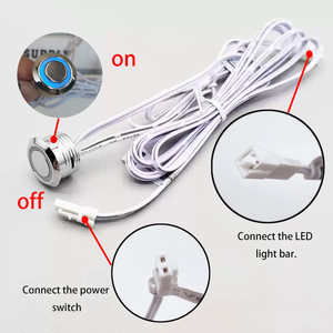 <span class=keywords><strong>ไฟ</strong></span> LED <span class=keywords><strong>ตู้</strong></span>อลูมิเนียมอัจฉริยะ DC12V 60W IP20 พร้อมรับประกัน 3 ปี ระบบสัมผัสหรี่<span class=keywords><strong>ไฟ</strong></span>แบบไม่ใช้ขั้ว และสวิตช์ตรวจจับร่างกายมนุษย์ ขนาด 18 มม. - Product Image 4