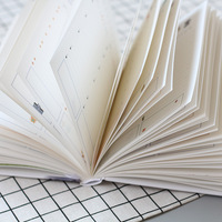 Carnet de comptes A5 à couverture rigide et carnet de notes à reliure thermique avec couverture en papier Carnets de notes à page intérieure