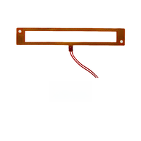 Élément chauffant chauffant en polyimide de carbone infrarouge flexible 24v Dc pour le chauffage automobile