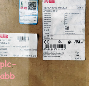 AF190B-30-22-12 AF190B302212 คอนแทคเตอร์ 3 ขั้วสำหรับ PLC - Product Image 2