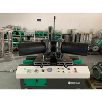 Equipo de soldadura y fabricación de accesorios SWT-MA400 90-400MM (4"-16" IPS) en fábrica para 0 ° -90 °   (Codo, Conector en T, Cruz), 45 ° /60 °   (Wye)