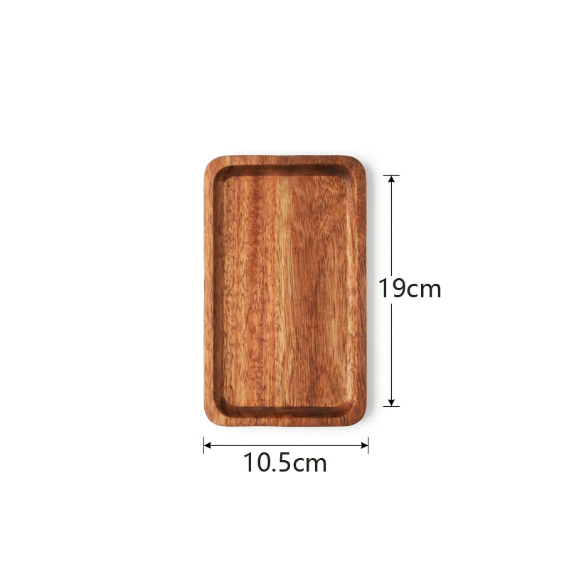 ถาดสี่เหลี่ยมผืนผ้า ขนาด 10.5*19 มม. - หนา 15 มม.