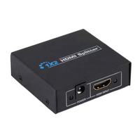Promotion HDCP Full HD 4K x 2K Métal Répartiteur HDMI 1 Entrée 2 Sorties Full HD 1080p Vidéo Commutateur HDMI