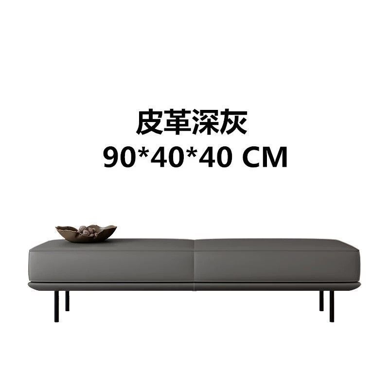 Cuir PU gris foncé