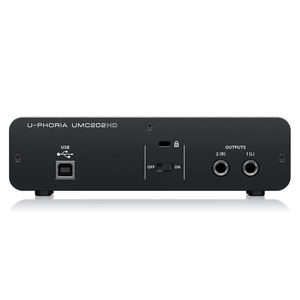 Tarjeta de Sonido con Interfaz de Audio USB U-PHORIA UMC2O2HD para Grabación de Canto, Esencial para Estudios Profesionales y Configuraciones Domésticas - Product Image 3
