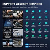 Escáner OBD2 THINKSCAN Plus S7, Herramientas de Diagnóstico para Todos los Autos con Lector de Códigos de Motor y SRS de 7 Sistemas, 5 Reseteos Opcionales DIY Gratis de por Vida