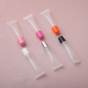 Vegan Charme Beauty Lipgloss Vendeur Brillant Autocollant Papier Paillettes Coloré Brillant à Lèvres Diy - Product Image 2