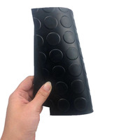 Outdoor Anti Slip Round Dot Garage Gummi Münz matte Blatt Bodenbelag Rollen Matte