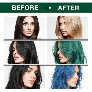 Tinte para el cabello <span class=keywords><strong>gris</strong></span> plateado instantáneo natural al por mayor, <span class=keywords><strong>color</strong></span> crema permanente para el cabello para mujeres y hombres - Product Image 6