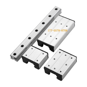 Riel de guía lineal de aluminio, bloque deslizante de precisión, tipo estándar de doble eje para torno CNC - Product Image 3