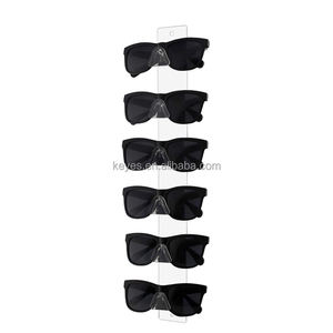 Support mural moderne présentoir à lunettes en acrylique support de lunettes de soleil de mode présentoir pour chambre étude vestiaire étagère à lunettes - Product Image 2
