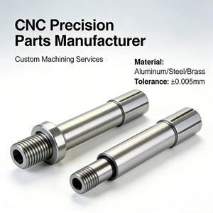 Servicios de Mecanizado CNC Personalizados, Piezas Mecánicas Automotrices de Alta Precisión, Aluminio Anodizado, Acero Inoxidable, Equipo Industrial - Product Image 1