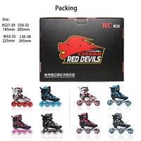 M-ONE-YH Patines en Línea de 4 Ruedas de Fibra de Carbono y Aluminio para Adolescentes, Niños y Niñas, con Rodamientos ABEC-9 y Ruedas de PU