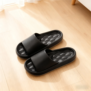 2025 New Summer Open Toe EVA <span class=keywords><strong>Slides</strong></span> Leve das Mulheres e dos Homens de Plástico Flat Banheiro para Chinelos para Sapatos de Banho chinelos - Product Image 5