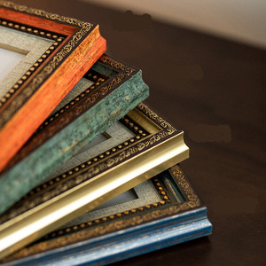 Phong cách Tòa Án cổ điển khung hình Retro, khung ảnh phong cách Châu Âu, ngang hoặc dọc cho bàn, multisize - Product Image 4