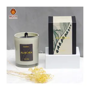 Wholesale Scented Candles Custom Logo And Packaging Exquisite Home Decoration Aromatherapy Luxury Scented Candles