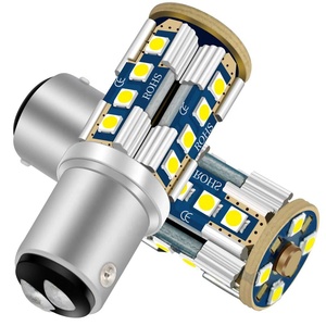 DJ079 BA15S BAY15D 3156 3157 <span class=keywords><strong>1156</strong></span> 1157 Nhấp Nháy 20SMD Cob 3030 Amber Red Bật Tín Hiệu Auto Tail Dự Trữ <span class=keywords><strong>Led</strong></span> Dừng Phanh Ánh Sáng - Product Image 5