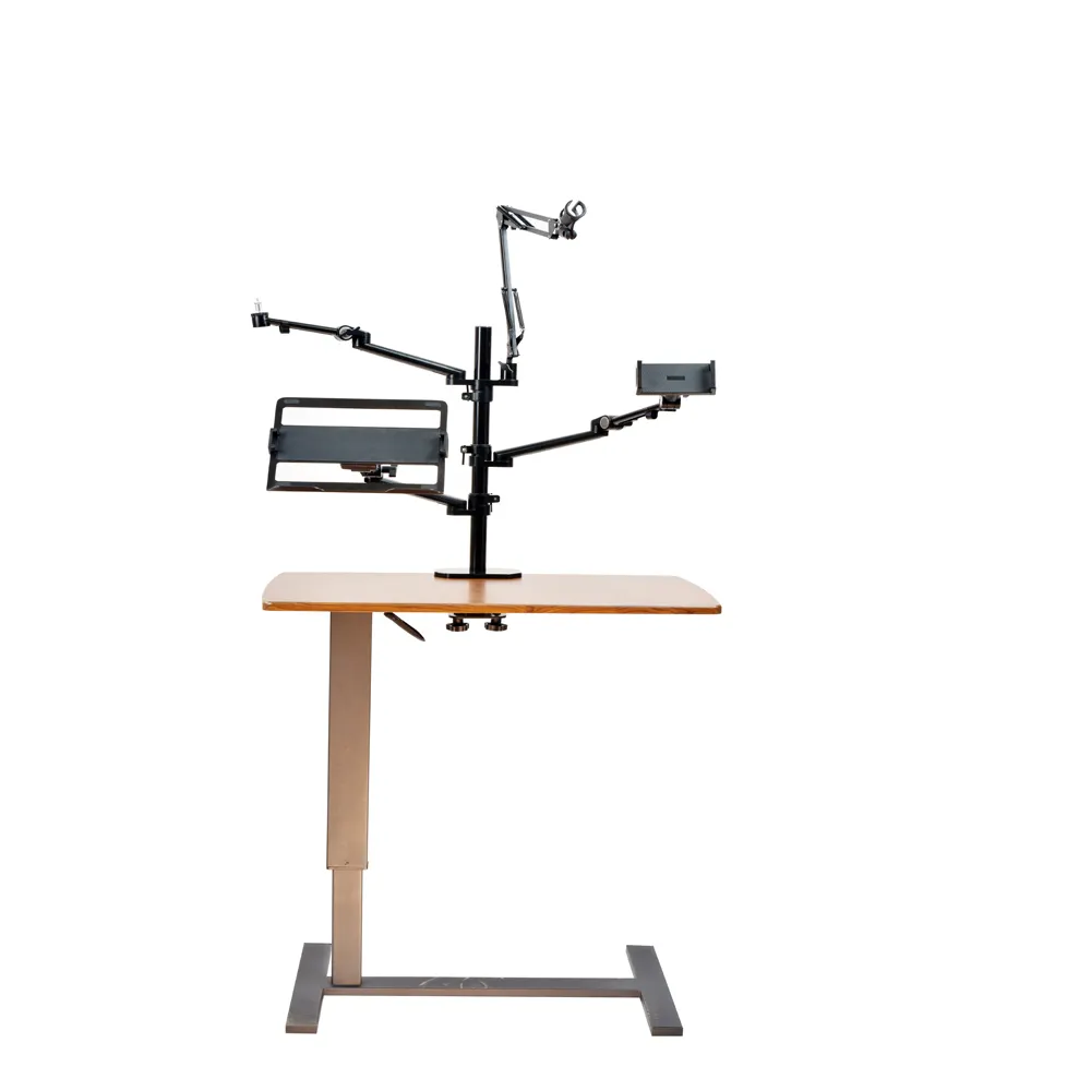 Yaşam masaüstü standı 68cm Led halka ışık Tripod kitleri kamera armliving online telefon yaşam gösterisi akışı için standı