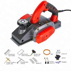 เครื่องไสไม้ไฟฟ้าอเนกประสงค์แบบพกพา 220V สำหรับงานไม้บนโต๊ะในบ้าน พร้อมมอเตอร์หลัก - Product Image 4
