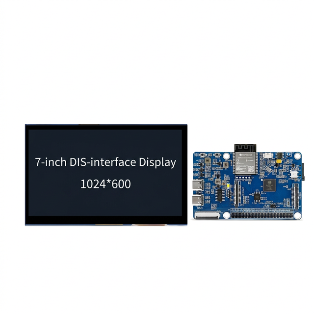 7 Inch IPS TFT LCD Panel 1024*600 Resolution DSI Interface Display