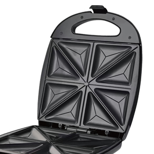 HALEY, fabricant leader, machine à faire des sandwichs sur mesure à 4 tranches, appareil à petit-déjeuner électrique antiadhésif pour les importateurs d'appareils électroménagers - Product Image 4