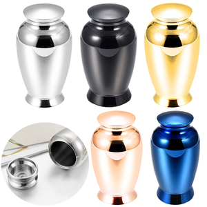 High Quality Modern Stainless Steel Art Customized Color Dog Paw Prints <b>Pet</b> <b>Memorial</b> Urn Openable Keepsake Ashes Jar for Loved - Product Image 1