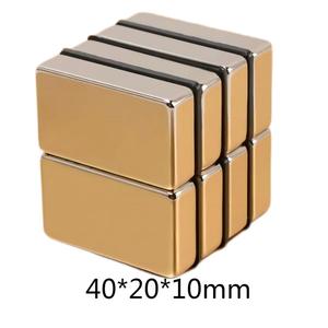 Aimant industriel permanent en néodyme en caoutchouc, motif cubique pour la découpe et le pliage de matériaux magnétiques, aimant néodyme carré - Product Image 1