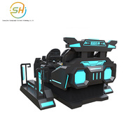 Cinéma VR à 6 places, équipement de réalité virtuelle 9D, équipement de jeu interactif multijoueur