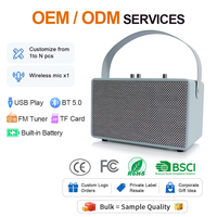 Altavoz TWS Aux USB de Alta Potencia con Diseño Personalizado OEM, Sonido Envolvente de 360° para Escenarios al Aire Libre y Uso con Computadora