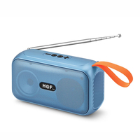 HF-F157 Haut-parleur stéréo portable sans fil à succès avec woofer, radio FM, TF/USB/TWS, mini Bluetooth, chargeur solaire, enceintes musicales