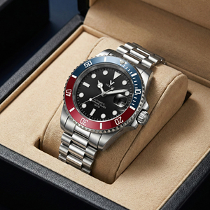 Manecillas luminosas impermeables de lujo de alta gama 5bar con fecha Creer Je Eigen Horloge reloj de buceo automático relojes mecánicos personalizados - Product Image 3