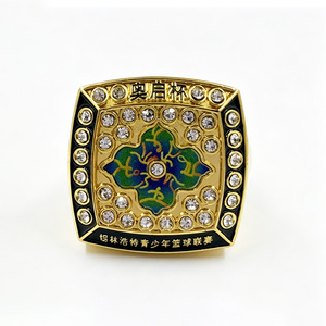 Anillo <span class=keywords><strong>de</strong></span> Campeonato <span class=keywords><strong>de</strong></span> Aleación para Hombre al Precio Más Bajo, Personalizable con Logotipos y Códigos para Anillos Deportivos <span class=keywords><strong>de</strong></span> Alta Calidad - Product Image 1