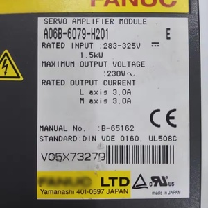 Amplificador Alfa de 2 Ejes Original FANUC A06B-6079-H201 SVM2-12/12 para Máquina - Product Image 2