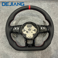 Volant en cuir multifonction pour VW Volkswagen MK5 MK6 MK7 MK7.5 Golf 6 7 R Gti Polo Passat B8 Amélioré Plug and Play