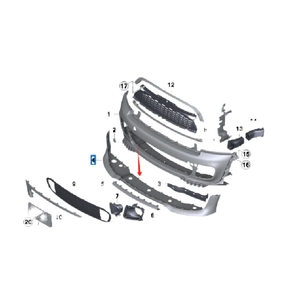 La peinture de sous-jupe de barre avant 51117283330 convient à BMW <span class=keywords><strong>MINI</strong></span> ONE R56LCI <span class=keywords><strong>JCW</strong></span> - Product Image 4