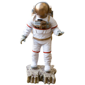 Astronaut Resin Sculpture Home Decor Artistic Space Ornament For Interior Decoration - Product Image 5