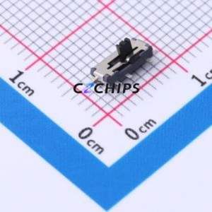 K3-1292S-E1 Slide Switch SMD Switch ( Slider Shape: Rectangle Pin Header )( Switch Length: 6.7mm )( Switch Width: 2.75mm ) - Product Image 1