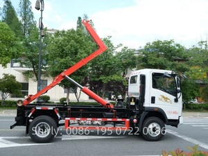 รถบรรทุกอัดขยะ Sinotruk Homan รถบรรทุกอัดขยะ4*2 LHD ผลิตใหม่ - Product Image 6