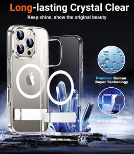 Kickstand เคสสำหรับ iPhone 16 PRO MAX PC แบบแข็งฝาครอบแม่เหล็กสำหรับ IPhone16 15 14 <span class=keywords><strong>13</strong></span>ตัวป้องกันขาตั้งกล้องทำจากอลูมิเนียม LN211คีย์บอร์ด - Product Image 5
