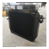 Radiateur combiné refroidisseur d'huile hydraulique 2-en-1 pour chargeuse sur pneus, pièces de rechange de refroidissement pour engins de construction