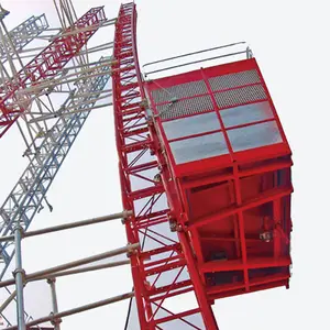 Construction Hoist Electric Construction Cargo Elevator Sc200200 Multifunctional Material Hoist China Personnel Hoist Sc200/200