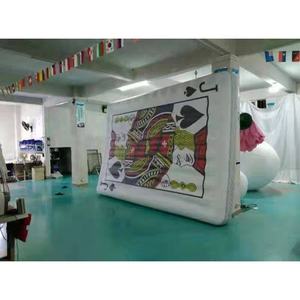 Heißer Verkauf Riesiges Aufblasbares Poker-Spielkartenmodell-Ballon für Werbung und <span class=keywords><strong>Promotion</strong></span> - Product Image 5