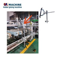 Machine automatique de pliage et de collage de boîtes, batteuse de papier, plieuse-colleuse de boîtes, pièces de rechange pour emballage de boîtes