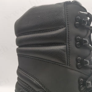 حذاء تكتيكي أسود ممتاز من الجلد nubuck ، سوق روسيا شعبية مضادة للصدمات إيفا + نعل خارجي مطاطي أحذية قتالية HSM169 - Product Image 4