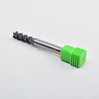 Fraise à bout en carbure monobloc à 4 cannelures S400 pour acier inoxydable ou acier inférieur à 60 HRC, S136, 8 mm, 8x8x75, fraisage CNC