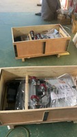 Chariot Élévateur Électrique Certifié CE pour Escaliers, Capacité de Charge 300 kg, Plateforme en Acier, Chariot à Palettes pour Monter les Escaliers