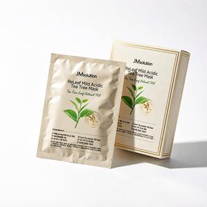 JMsolution ReLeaf Mild Acidic Tea <b>Tree</b> Mask 70% Extract Acne Care Facial Sheet Mask - Product Image 1