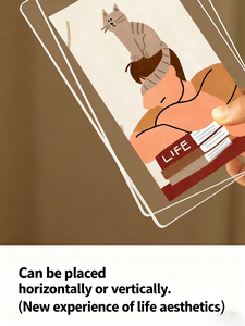 Cornice Fotografica Acrilica Creativa a Doppia Faccia, Impermeabile ed Ecologica, Espositore per Foto Originale per Natale - Product Image 4